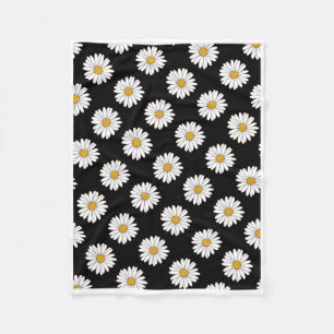 Velo Cobertor de lançamento ADOM preto e branco Daisy