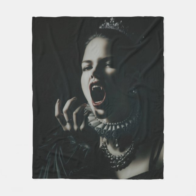 Velo Cobertor de Lançamento da Rainha Vampira Gótica –  (Frente)