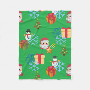 Velo cobertor de natal emoji