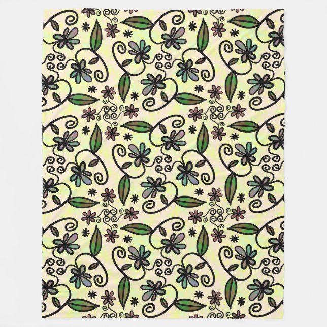 Velo cobertor de pétalas botânicas (Frente)