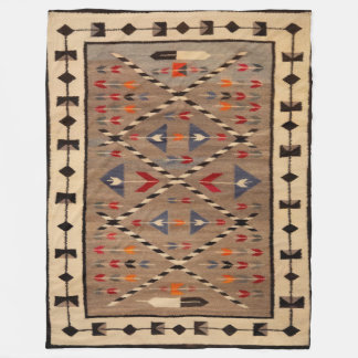 VELO COBERTOR DE SELA DE CAVALO NAVAJO IMPRESSO DE 1900