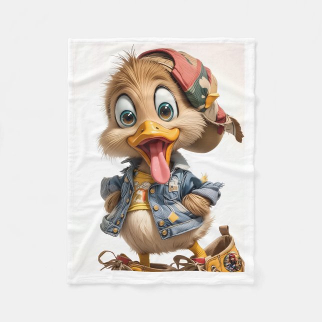 Velo Cobertor de Streetwear Cool Duck (Frente)