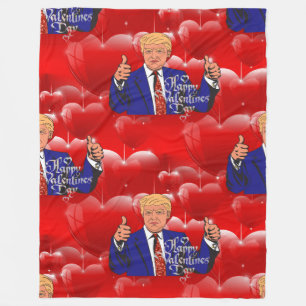 Velo cobertor de trump dia de os namorados