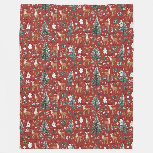 Velo cobertor de veado fofo (Frente)