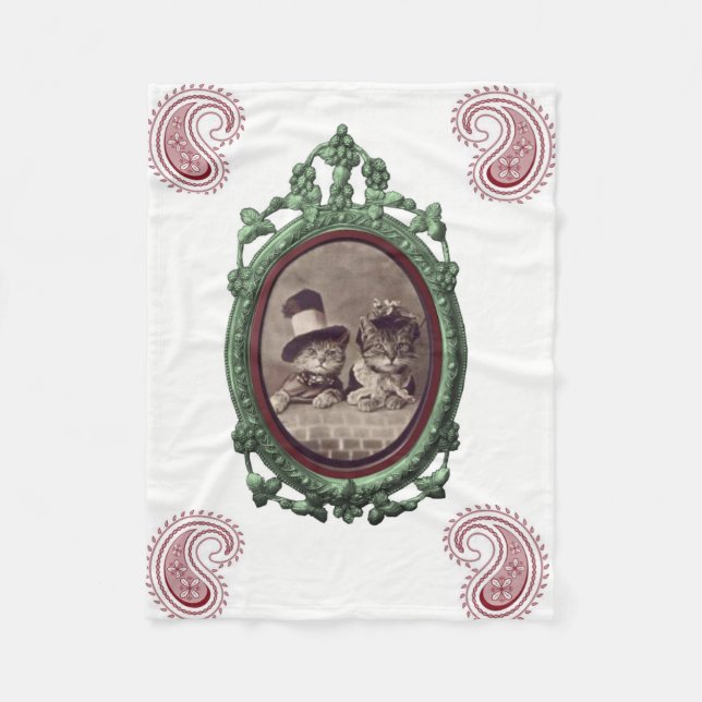 Velo cobertor de velinha branco e cor-de-rosa (Frente)