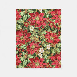 Velo cobertor de velinha de Natal Floral