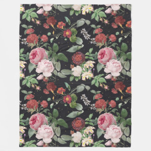 Velo cobertor de velinha de padrão floral