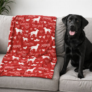 Velo Cobertor do Labrador Retriever com Doodles de Cora