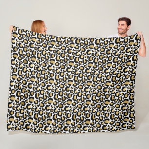 Velo cobertor Dourado, branco e preto da folha de papel