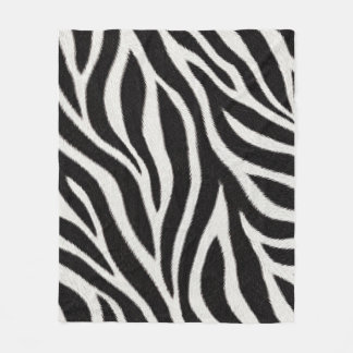 Velo Cobertor Estampado de Zebra | Cobertor de Animal P