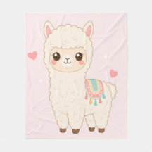 Cobertor Kawaii de Alpaca Fofa