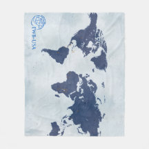 Cobertor Mapa Mundial da Turma de 2026 da EWB-USA 