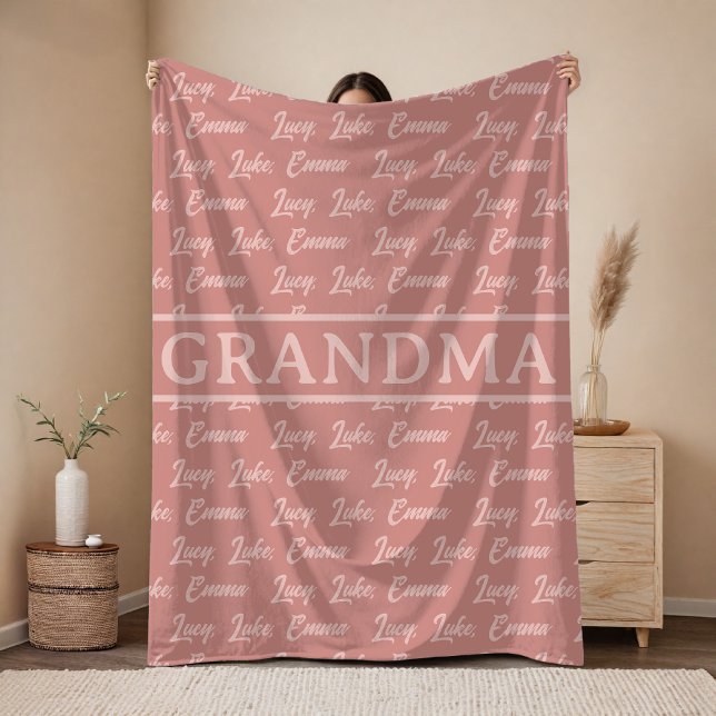 Velo Cobertor Personalizado Aconchegante de Presente pa (personalized blanket gift for mama or grandma, custom christmas blanket for mama or grandma)