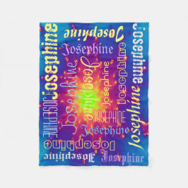 Velo Cobertor Personalizado de Fleece Aconchegante e Qu