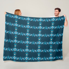 Velo Design de Padrão de Inverno Cobertor de Fleece