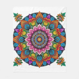 Velo Essência Zen: Cobertor de Meditação Mandala