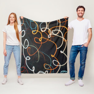 Velo Fios de Movimento— Cobertor de Fleece