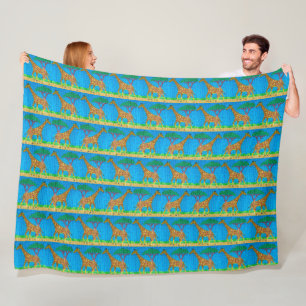 Velo Girafa - Cobertor de Fleece
