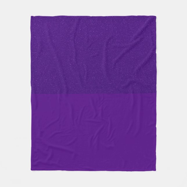 Velo Glitter de dois tons e Matar o cobertor roxo (Pers (Frente)