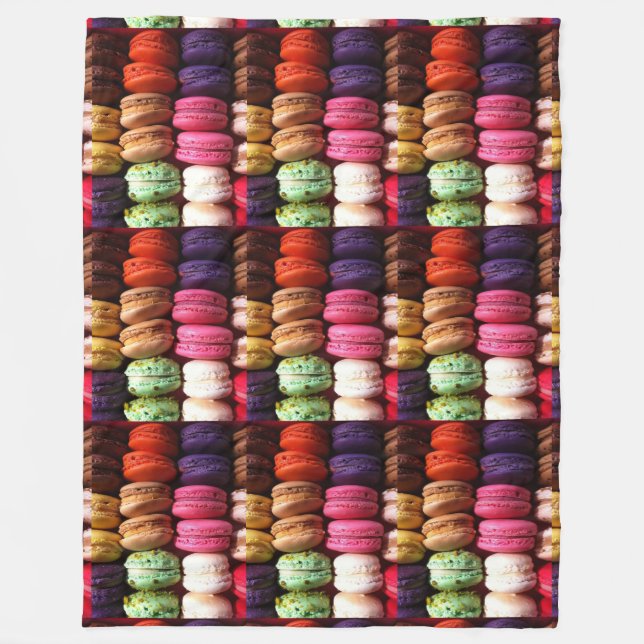 Velo lance de cobertor de biscoitos macaron (Frente)