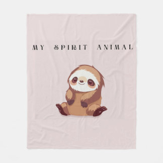Velo Meu Animal Espiritual — Cobertor de Preguiça