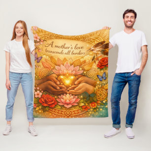 Velo O Amor de uma Mãe — Cobertor de Fleece