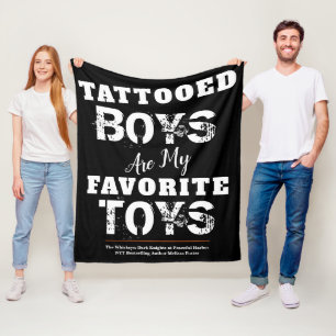 Velo Os Tatuados são o meu cobertor de brinquedos favor