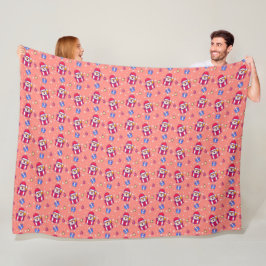 Velo Padrão de Inverno Design Cobertor de Fleece