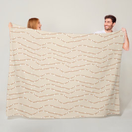 Velo Padrão de Inverno Design Cobertor de Fleece