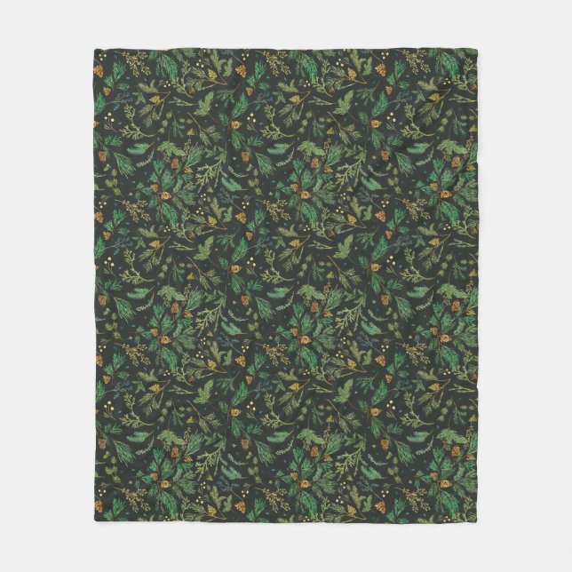 Velo Pino de Juniper de inverno no cobertor de fundo pr (Frente)