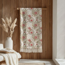 Retro Cobertor de São Valentim Blush Rosas para Am
