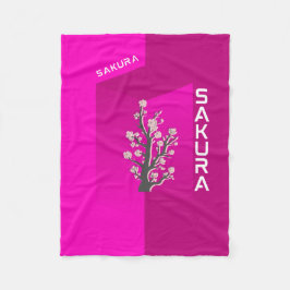Velo : Sakura Flor de Sonho Cobertor - Rosa Suave Cerej