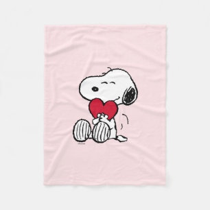 Velo Snoopy   Pequeno Cobertor de Fleece para Bebê Quer