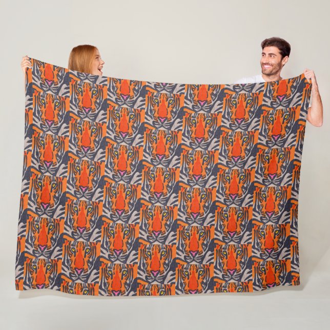 Velo Tigre - Cobertor de Fleece (In Situ)