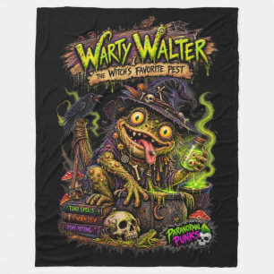 Velo Warty Walter - Panicazes Paranormais Cobertor de F