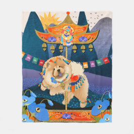 Velo ZEN CARNIVAL Chow - Fleece cobertor de 3 tamanhos