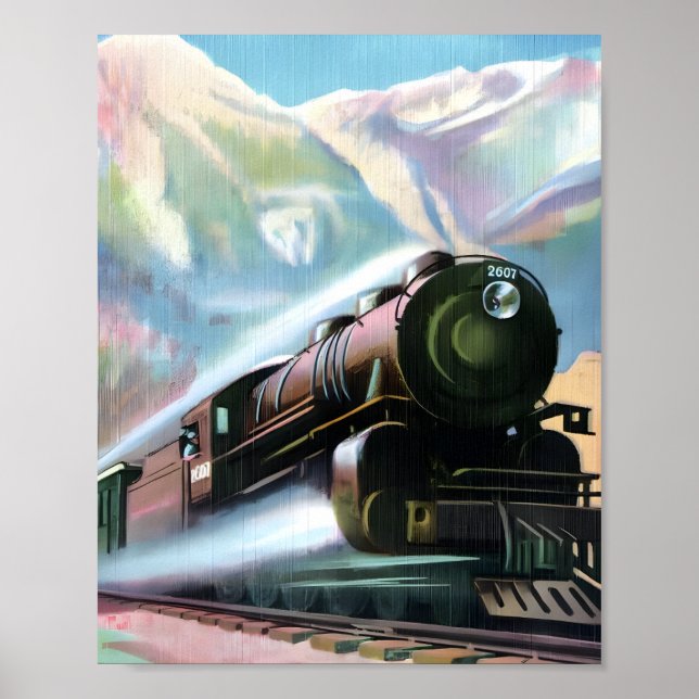 Velocidade de vapor do Cheio na frente do Poster (Frente)