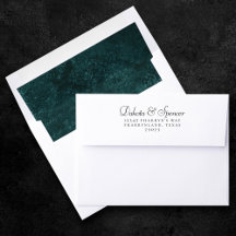 Velvety Teal Damask | Verde escuro Barroco