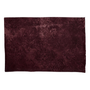 Velvety Wine Damask Bordeaux Sangria Grunge Glam