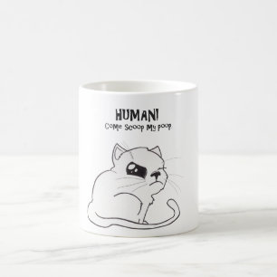 Vem a colher minha caneca de café do gatinho do