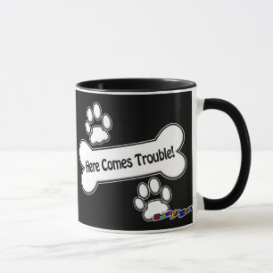 Vem aqui o problema! caneca