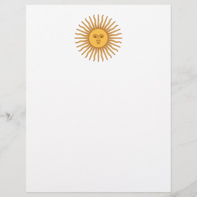 Vem o Ícone do Sol Decoração (Frente)