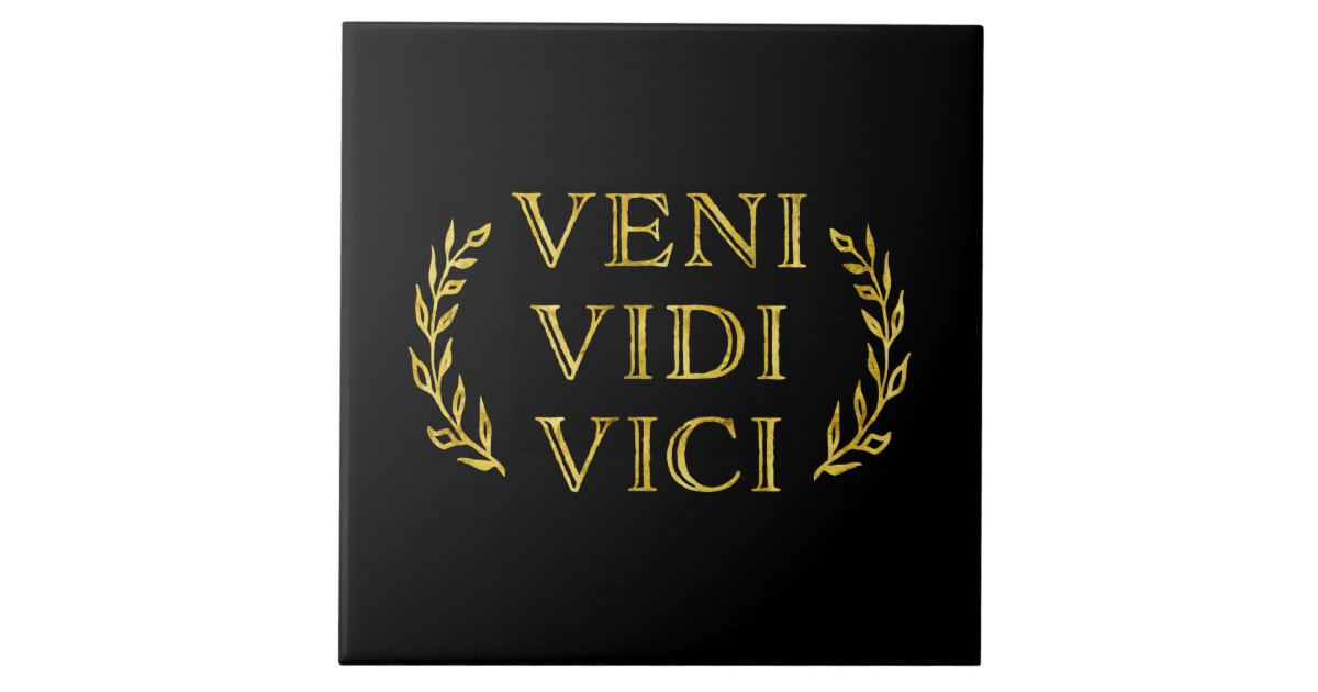 Vencedor engraçado do jogo de Veni Vidi Vici