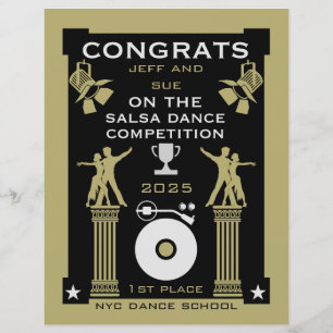 Vencedores da Competição de Dança de Salsa