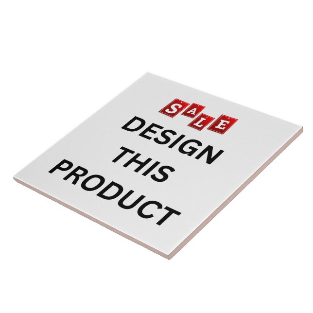 VENDA! Azulejo cerâmico - Grande (6" X 6" - Person (Lateral)