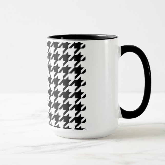 VENDA - CANECA DE CAFÉ DE HOUNDSTOOTH (Direita)