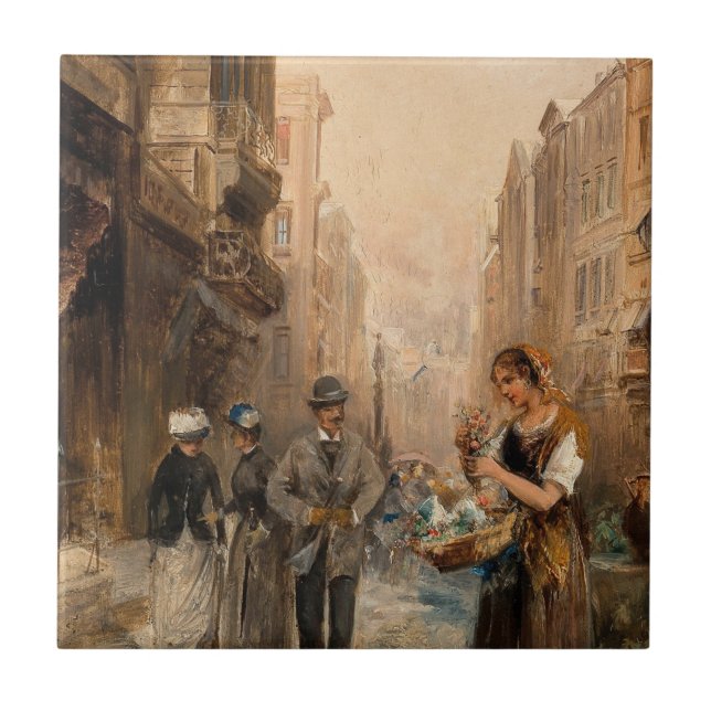 Vendedor de Flores - Emil Barbarini (Frente)