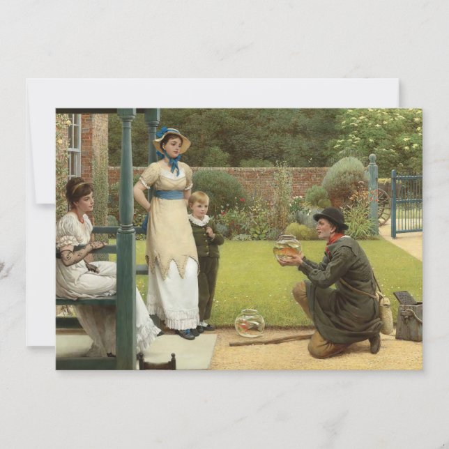 Vendedor de Peixes-Ouro | George Dunlop Leslie (Frente)
