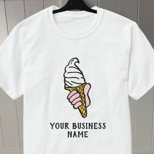 Vendedor de Sorvete vende Camiseta de Sorvete