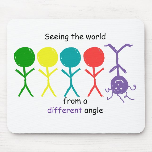 Vendo o mundo - MousePad (Frente)